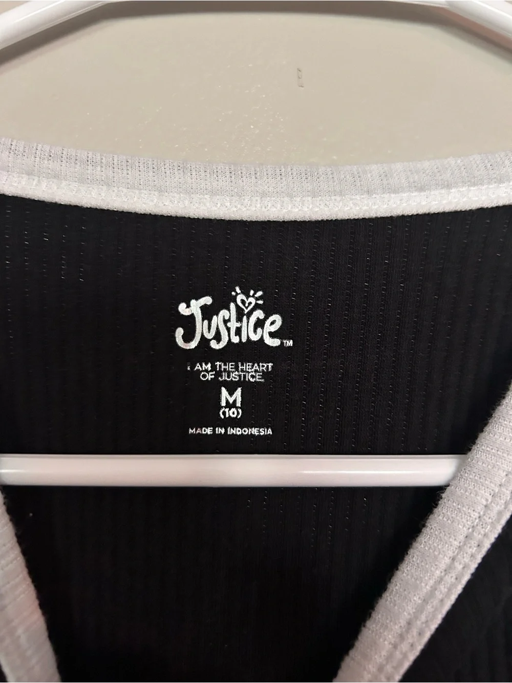 5 for $20!  Justice Girls Black Tank Dress with Pink Palm Graphic
